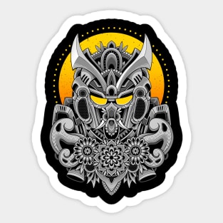 Oni Mecha Sticker